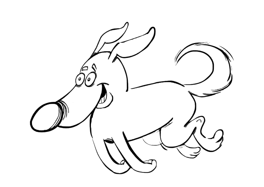 Coloring pages for dog